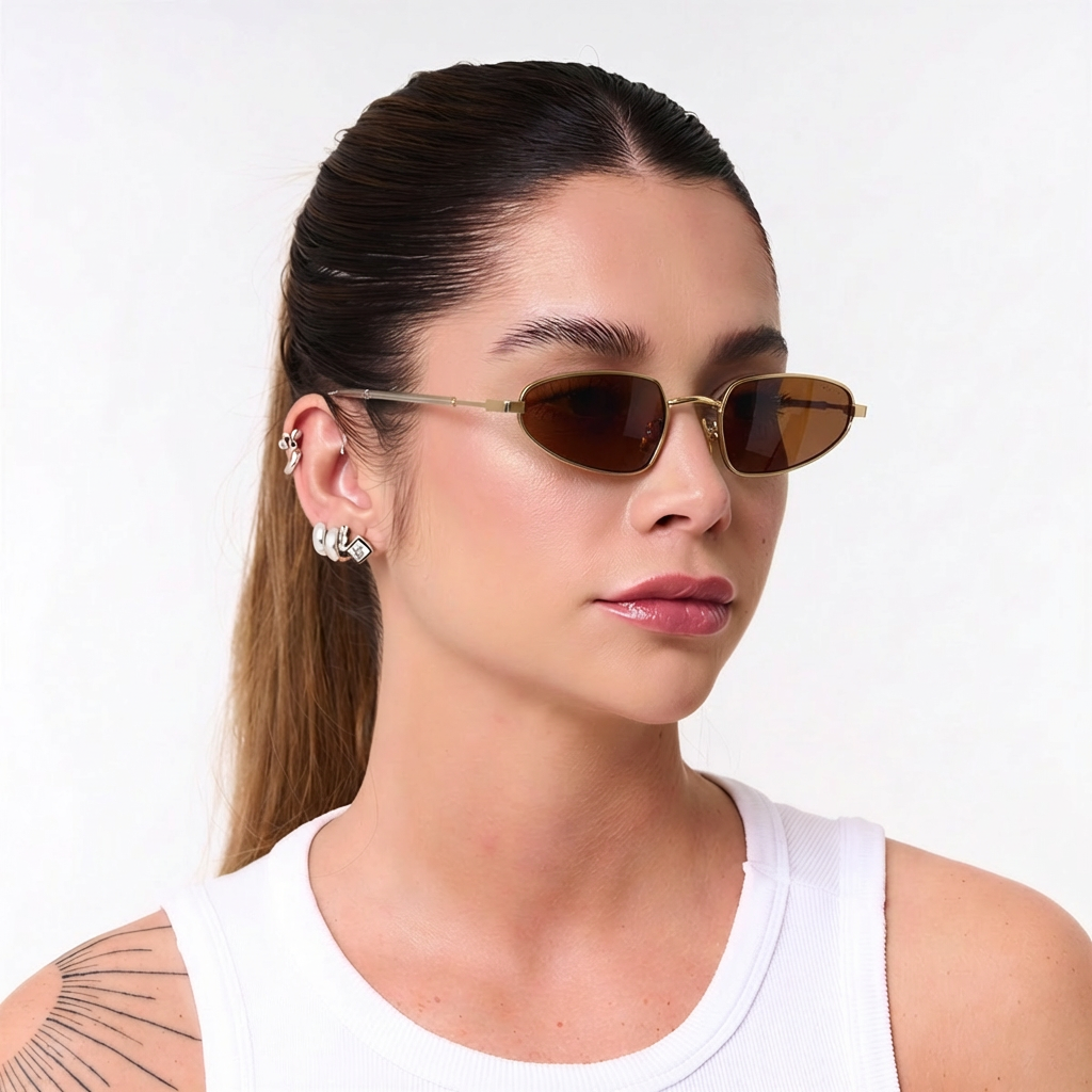 Amalfi Sunglasses - Brown